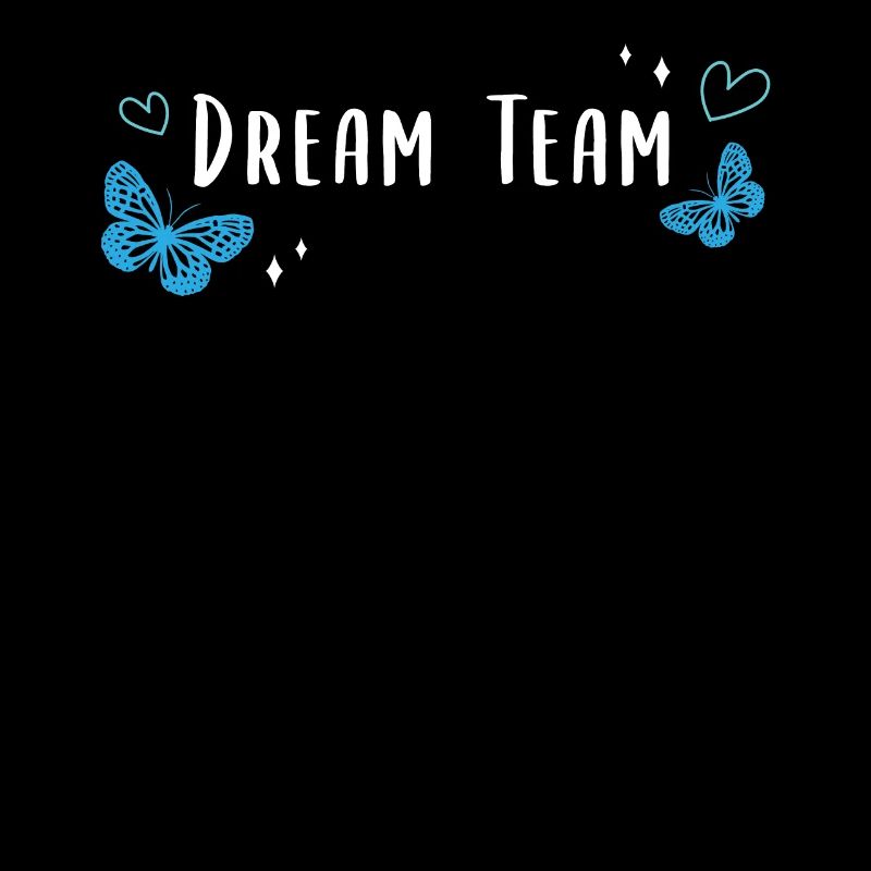 Dream Team Butterfly Heart
