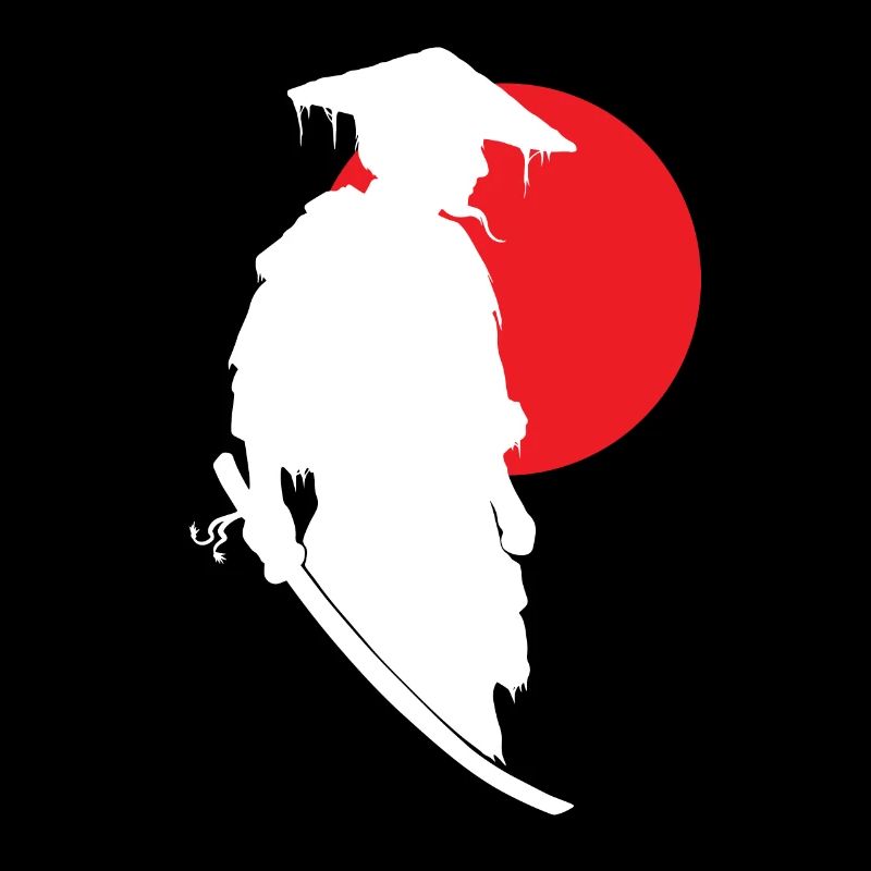 Mondlicht Samurai Schwertkunst Stillstand