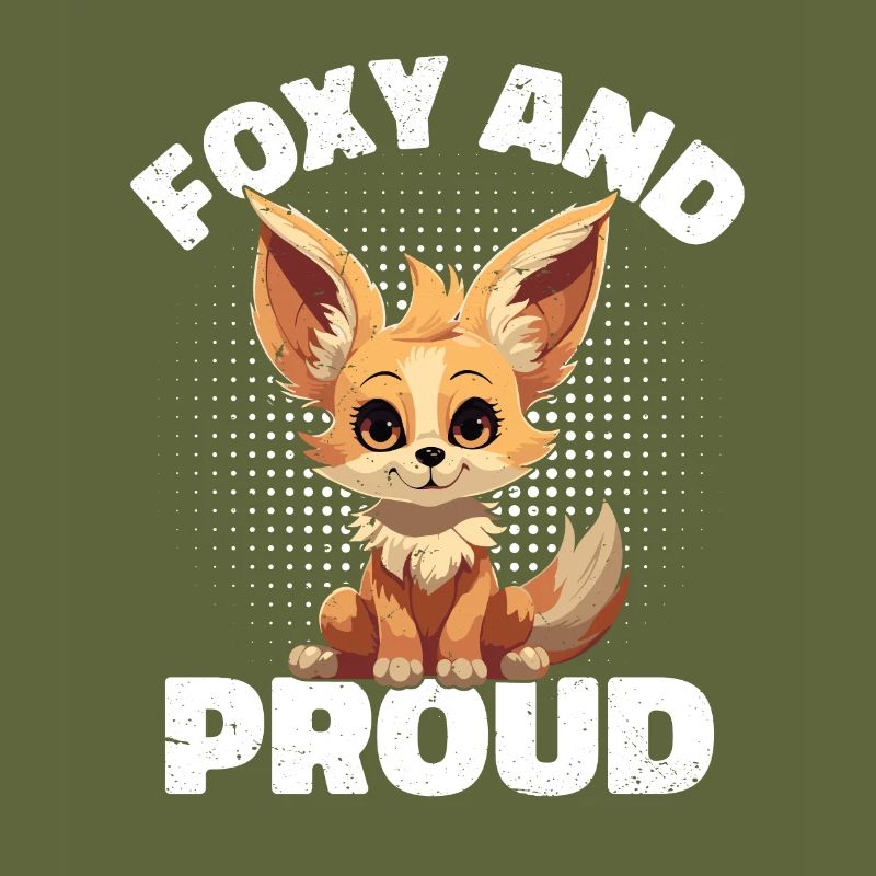 Fennec Fox Enthousiaste Regardant La Faune Mignon