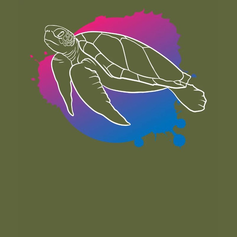 Ocean Wave Turtle Freedom Gift