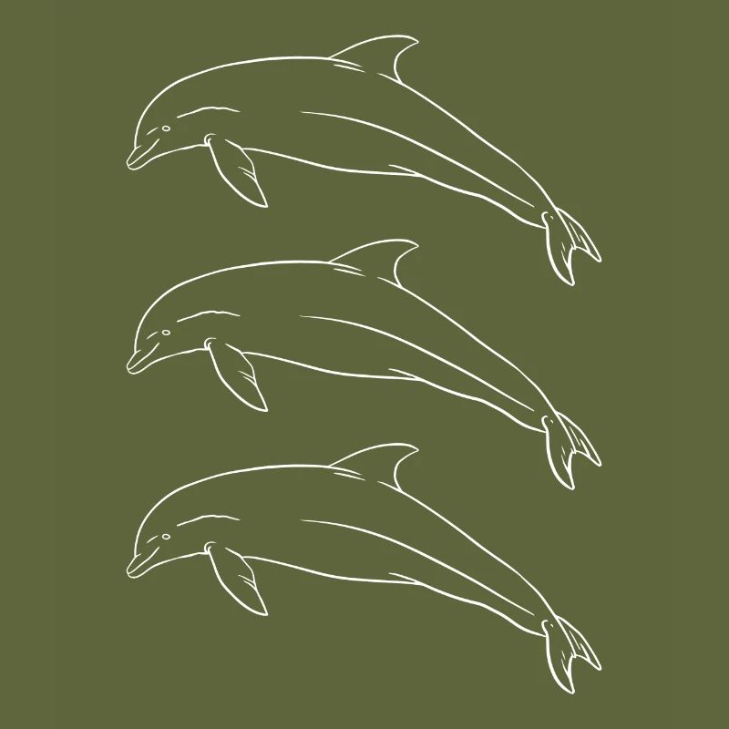 Dolphin Trio Oceanic Harmony Gift