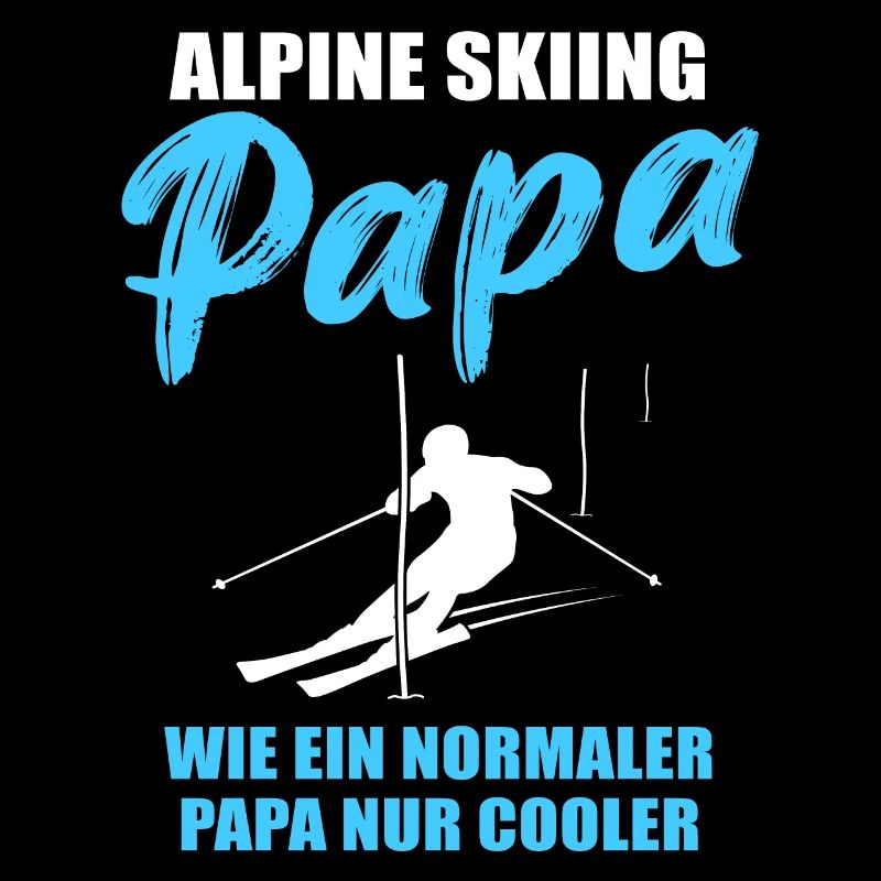 Alpine Ski Dad Gift