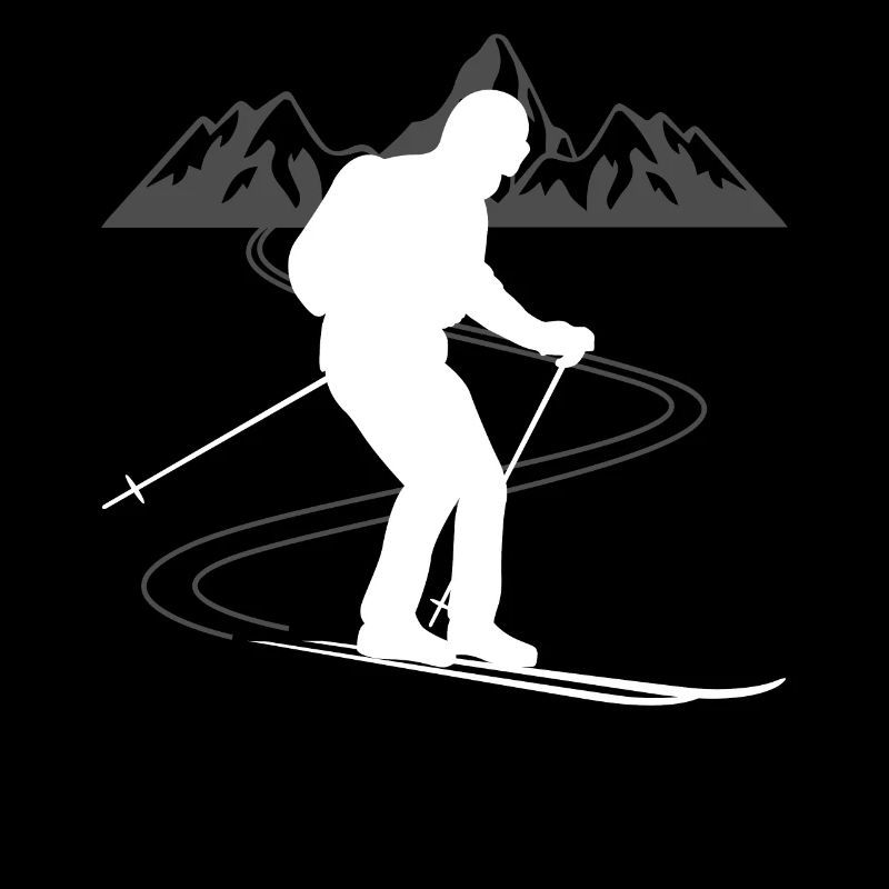Mountain Slope Ski Adventure Gift