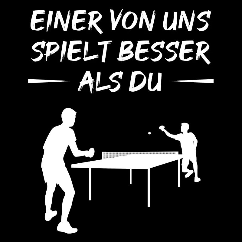 Table Tennis Challenger Saying Gift