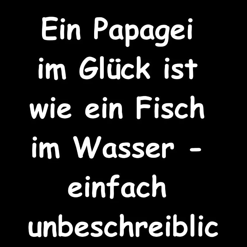Glücks-Papagei-Geschenk