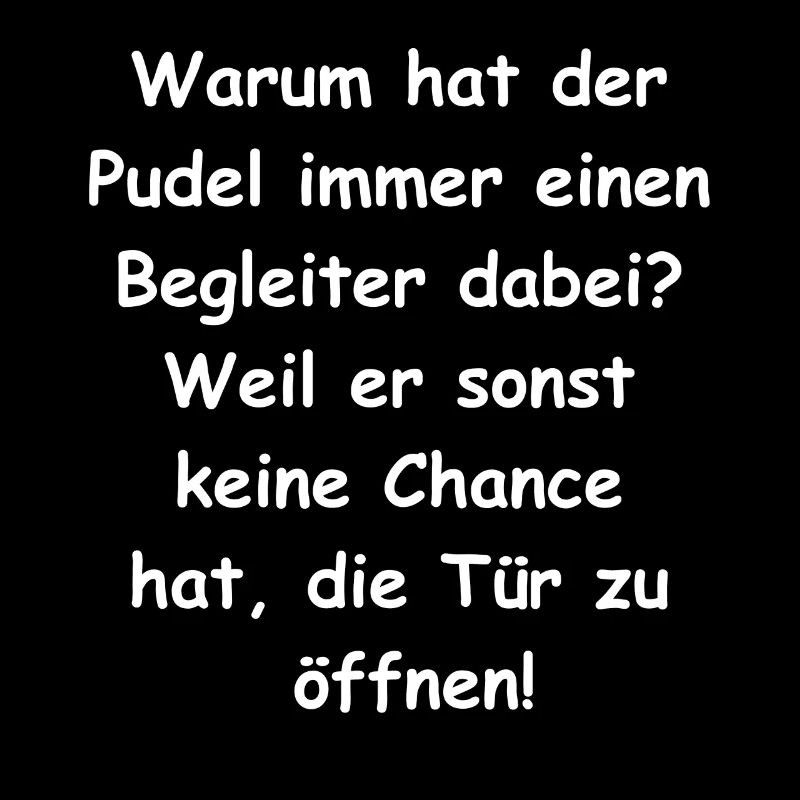 "Pudel Power" Geschenk
