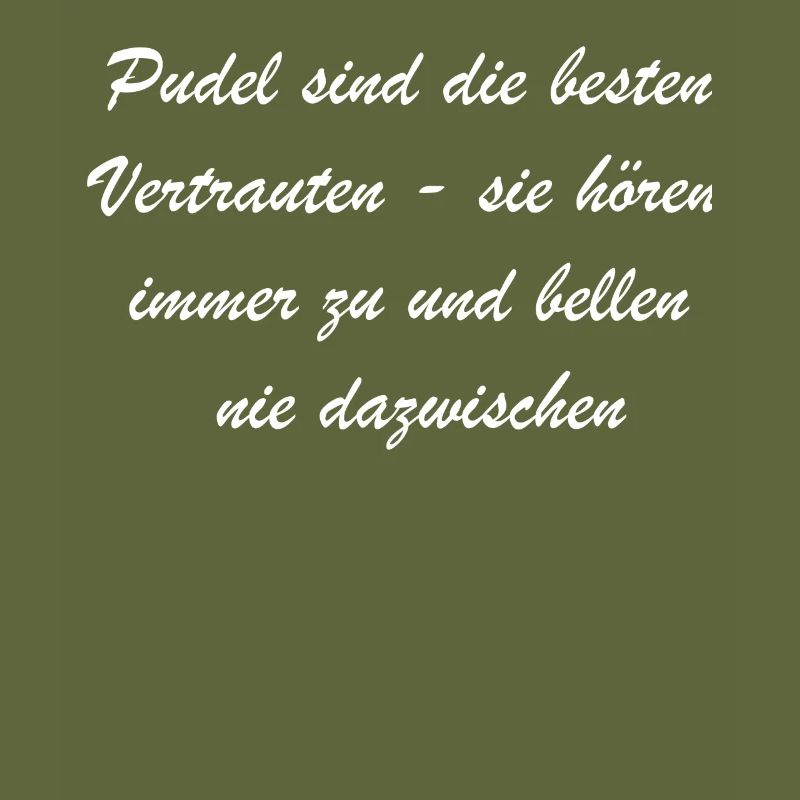 Poodle Confidant Gift