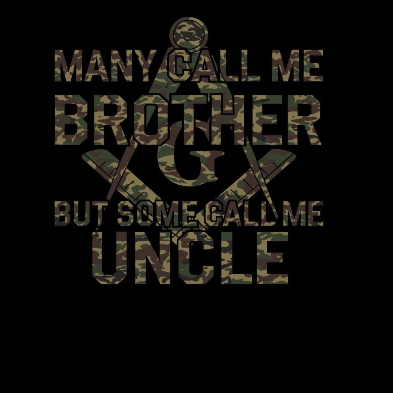 Maçon Maçon Camo Oncle franc-maçon