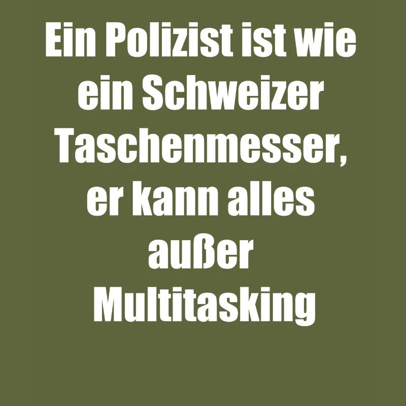 Multitasking Policeman Gift