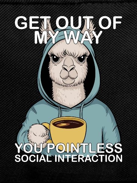 Avoid Me Funny Llama Alpaca