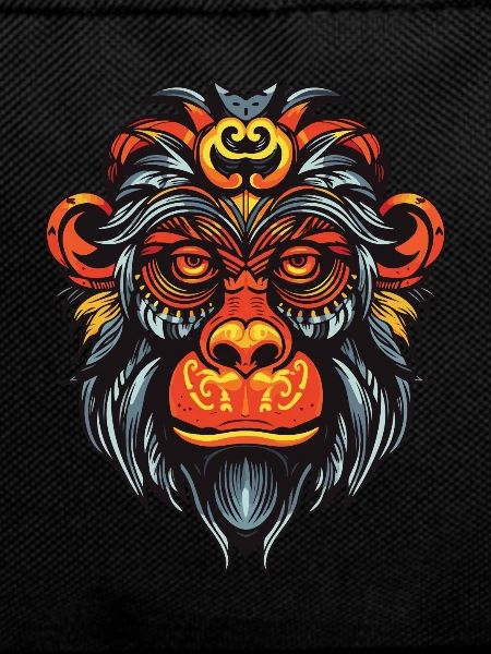 Monkey Portrait
