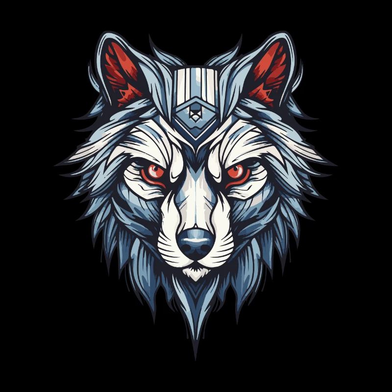 Wolf Porträt