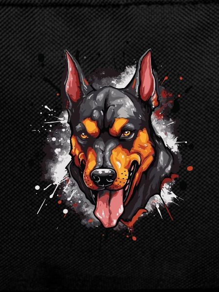 Doberman Head Icon Dog
