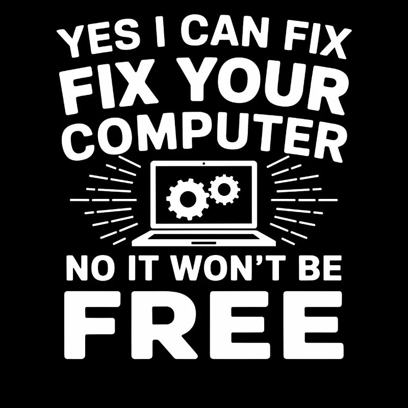 Administrator Support Nerd Computer Tech