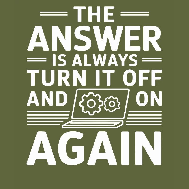 Administrator Support Nerd Computer Tech