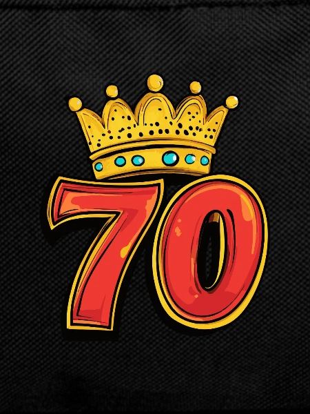 70 Number Jersey Crown