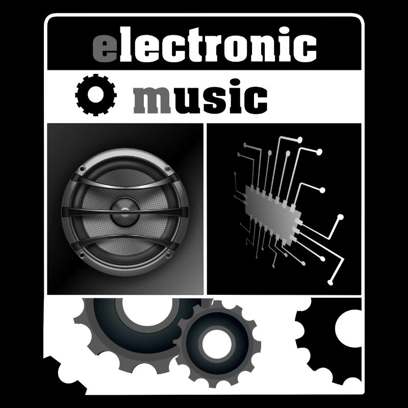 Electronic Music - Shirt - Gift