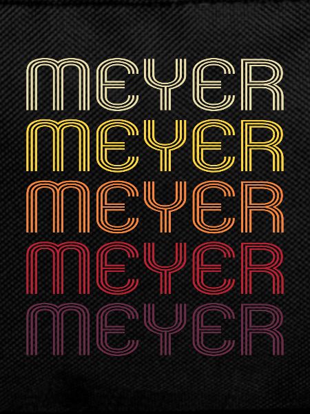 Meyer Retro Family Surname Gift