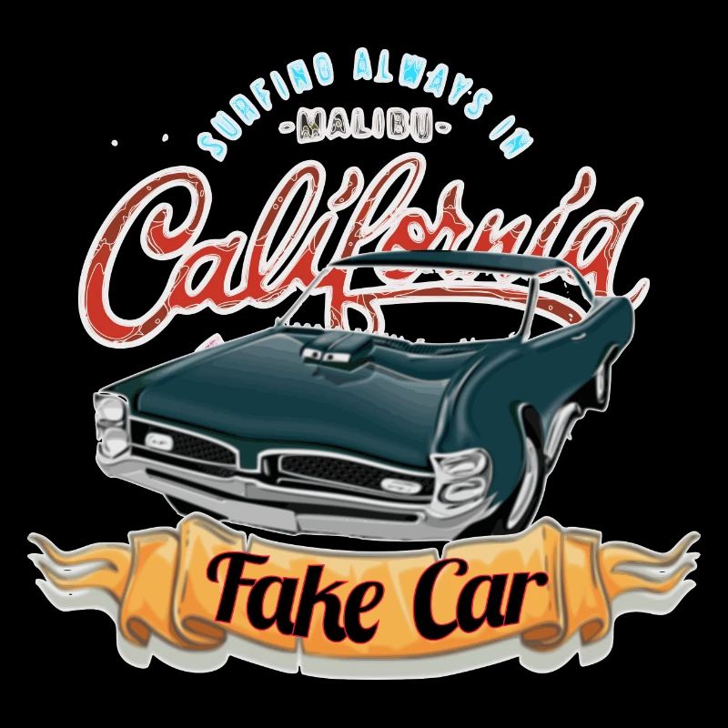 Muscle car retro design