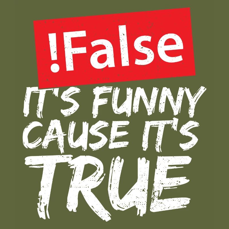 False It's Funny Cause It's True - Programming