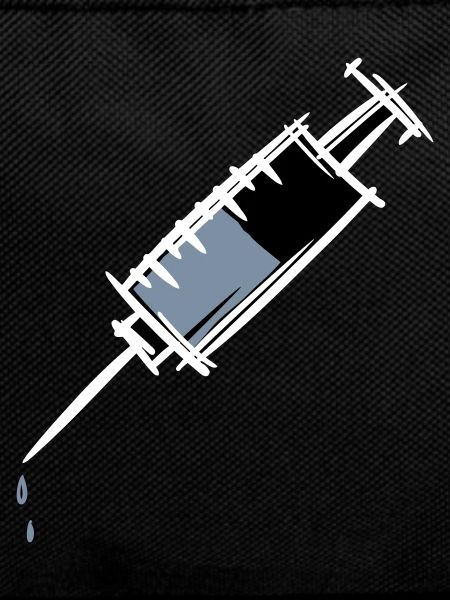 Full Dripping Syringe Injection Nurse