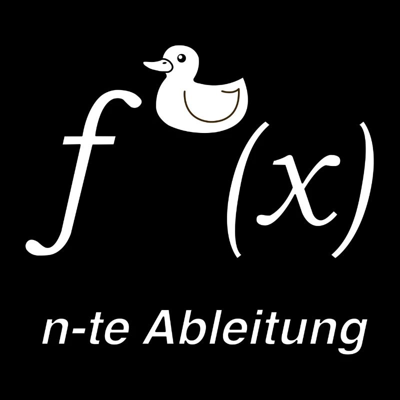 Duck Derivation Math Joke (SW)