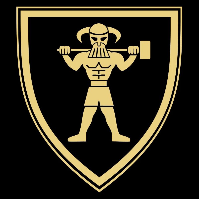 Viking sledgehammer training