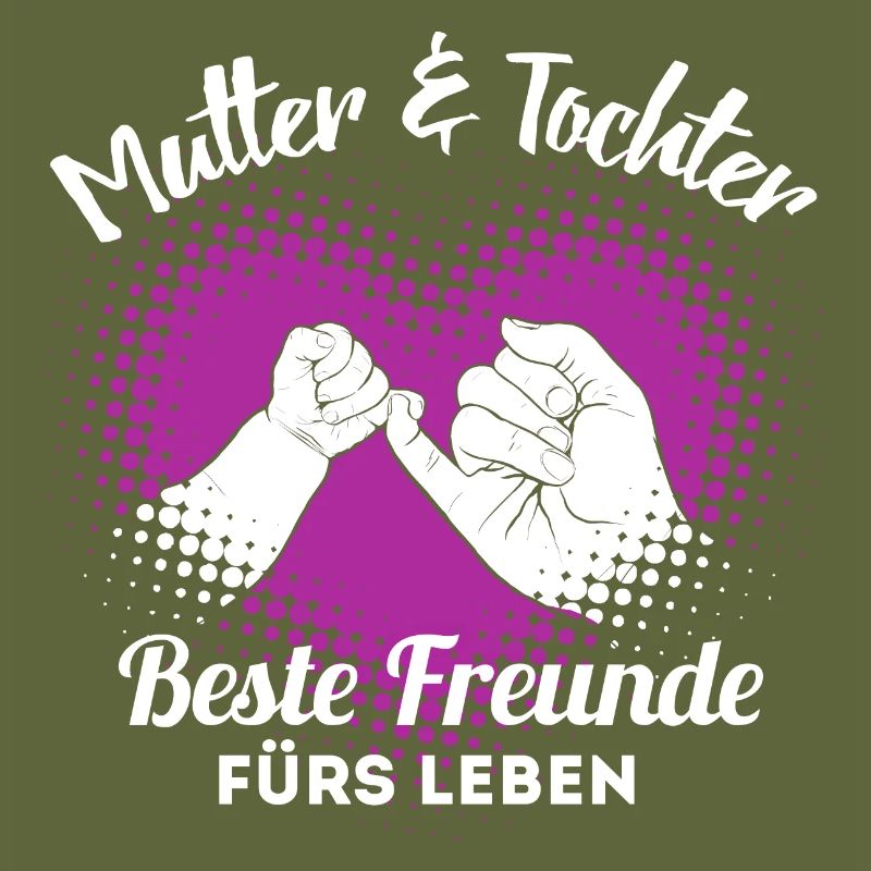 Mutter Tochter Beste Freunde Muttertag