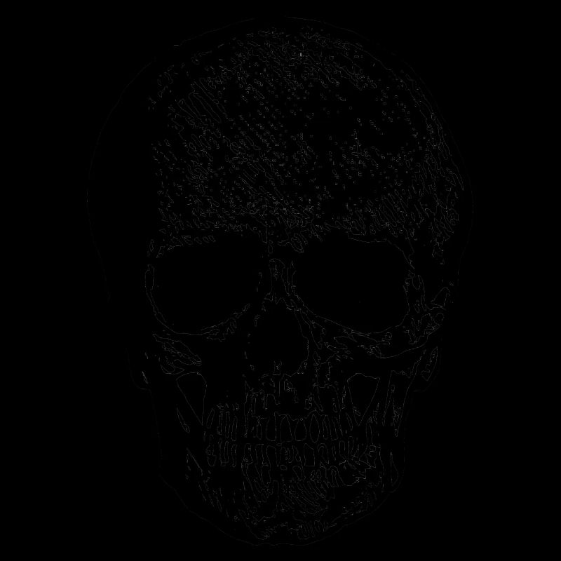 Skull - Black skull