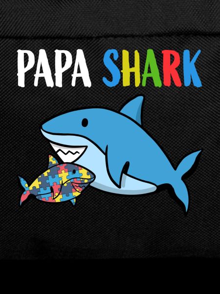 Papa Shark Autisme