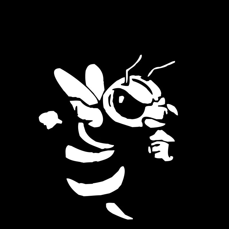 Saying "Bad Boy" with a cool comic bee