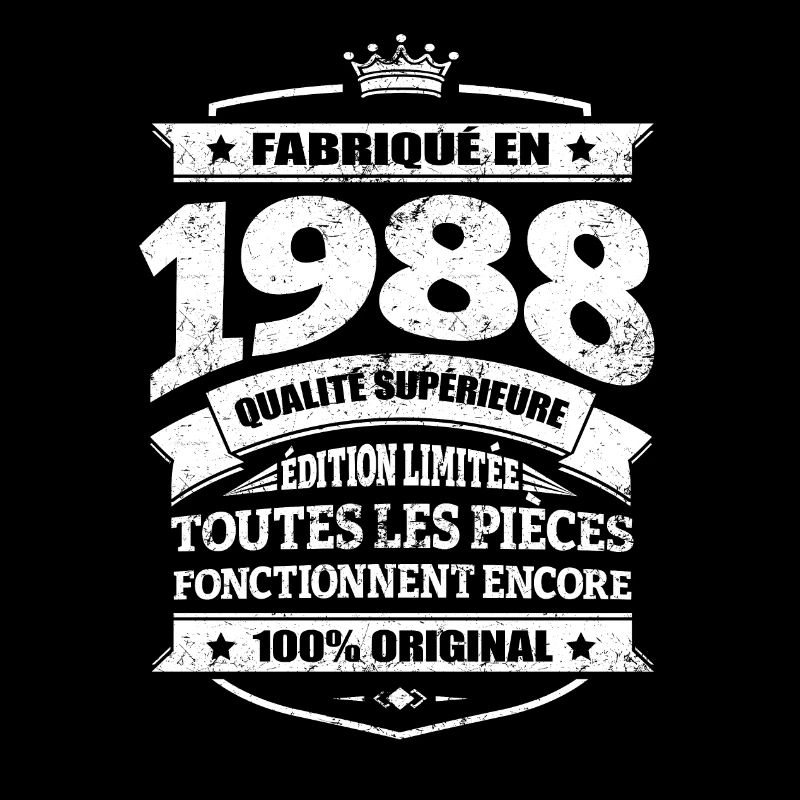 FABRIQUÉ EN 1988