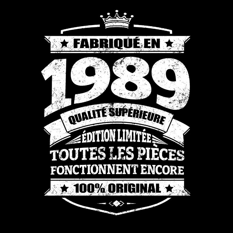 FABRIQUÉ EN 1989