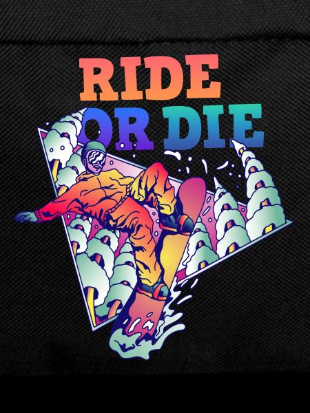 Snowboarder Ride or Die
