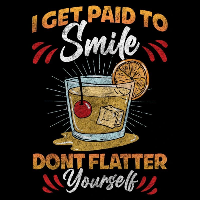 Bar Waiter Drink Humor