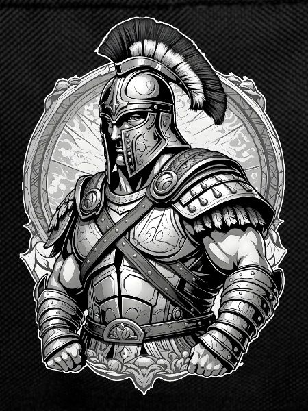 Graphismes de gladiateur