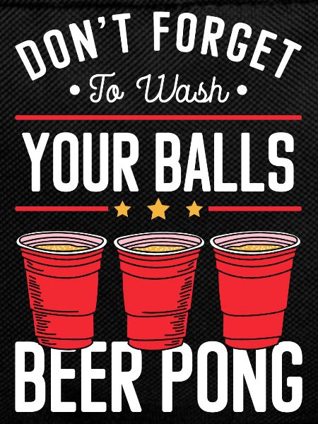 Beerpong Alcohol Rules Ball