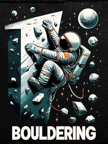 Bouldering Astronaut Spaceman Gift