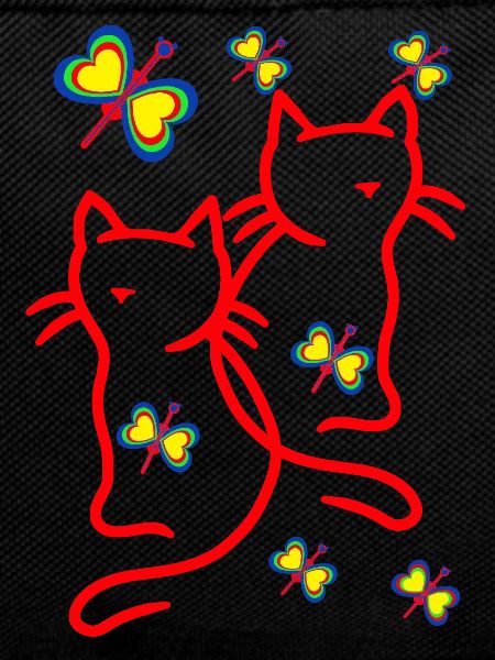 80s 90s Cats Kids Child