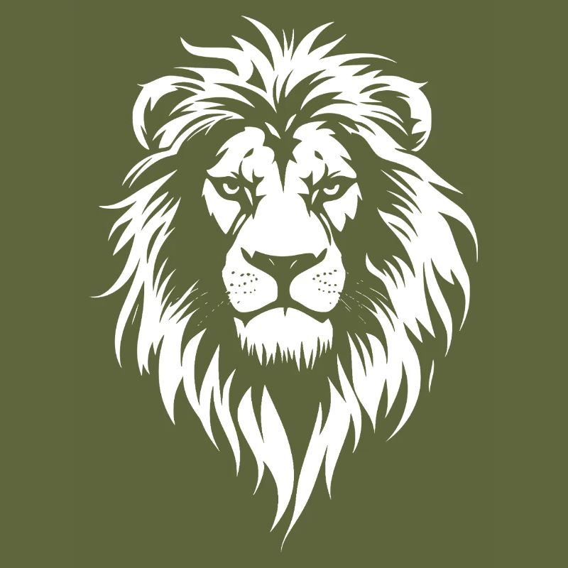 lion face lion head