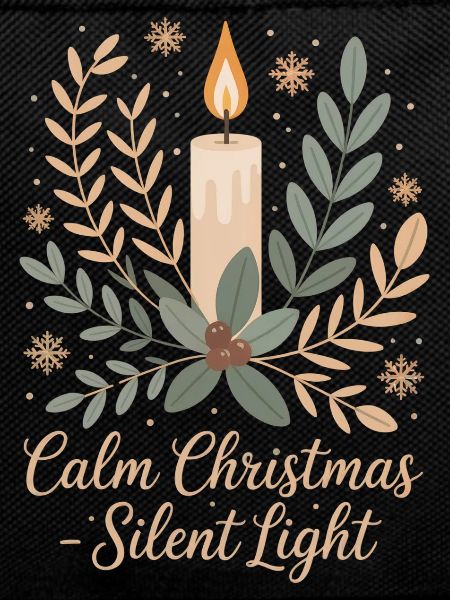 Botanisches Weihnachtsdesign