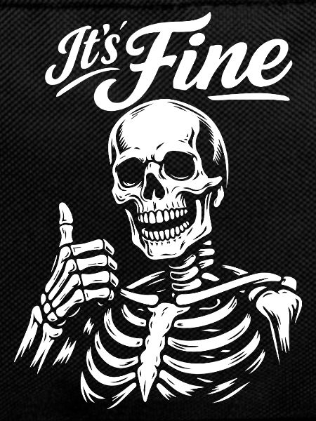 Its Fine Skeleton Thumb Up