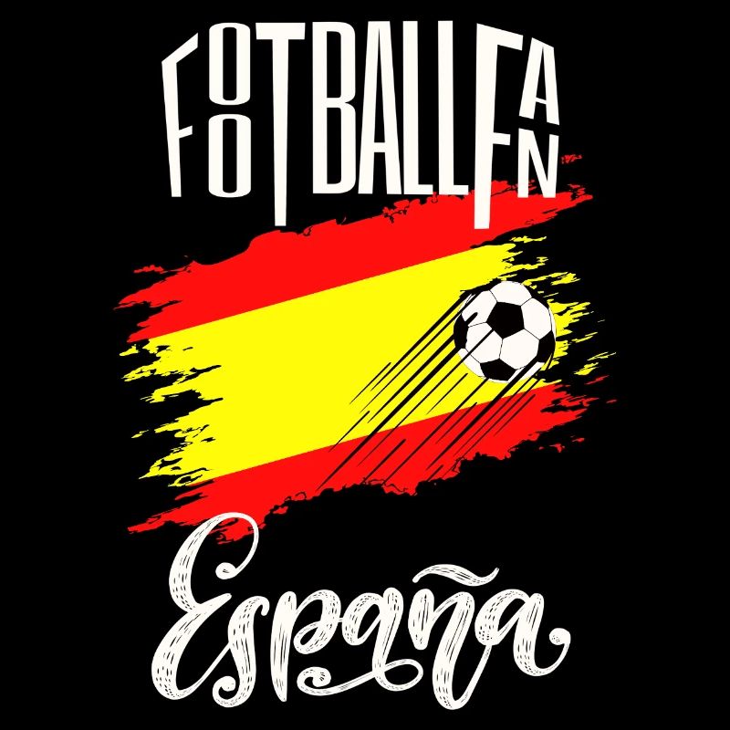 Fussball Fan Spanien