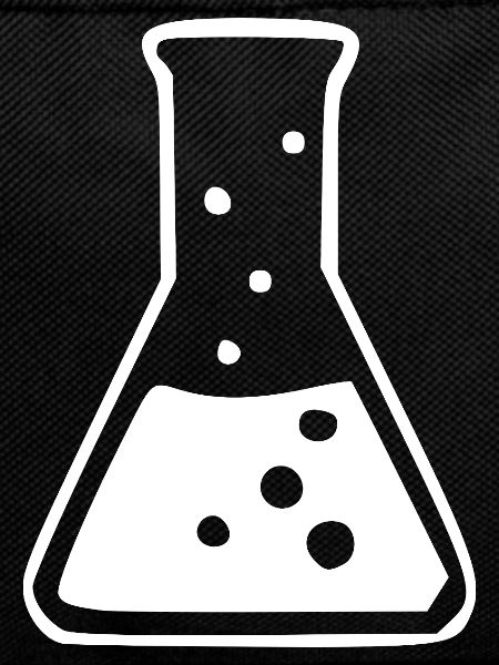 Chemie_Symbol_schwarzweiss_Wissenschaft_science
