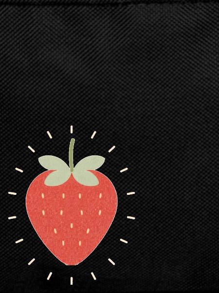 Radiant Strawberry Illustration