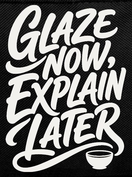 Töpfern – Glaze Now, Explain Later