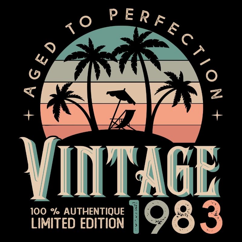 1983 Vintage Jubiläumsgeschenk 1983