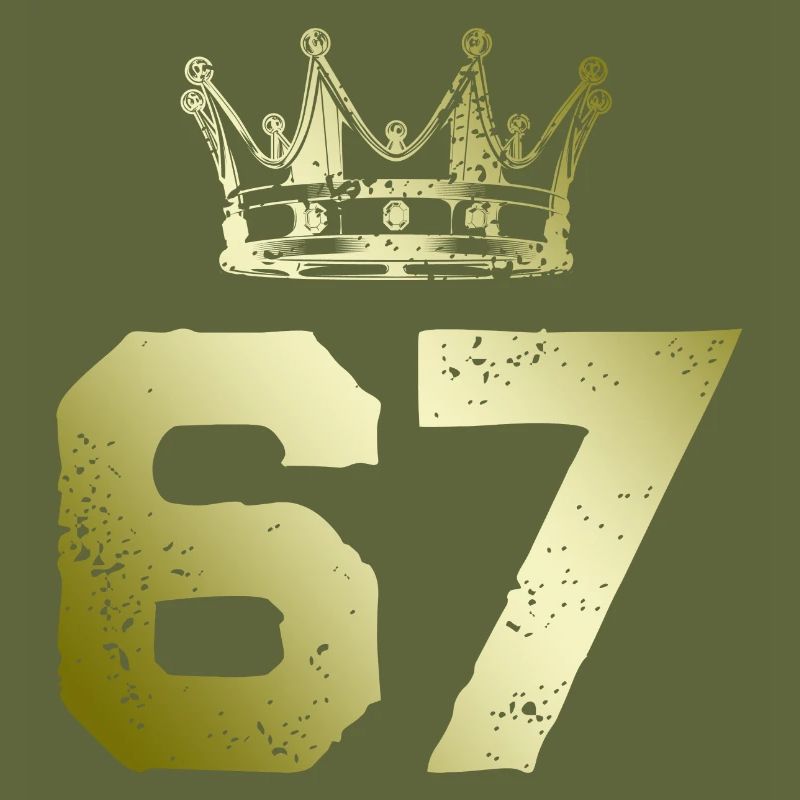 67 Number crown