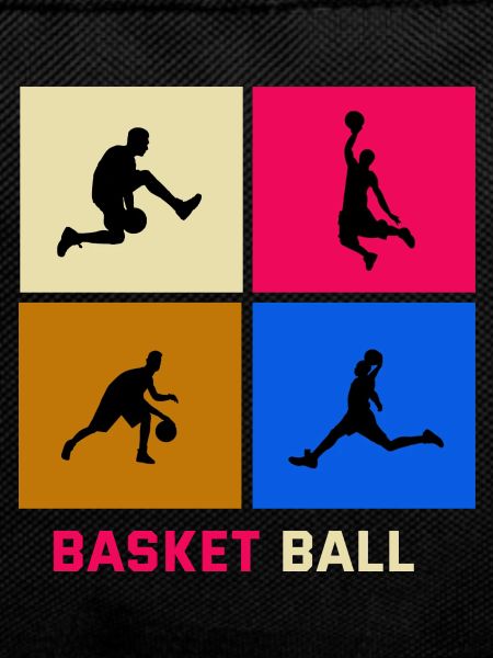 pop art basketball