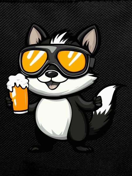 Skunk Après Ski Beer Comic